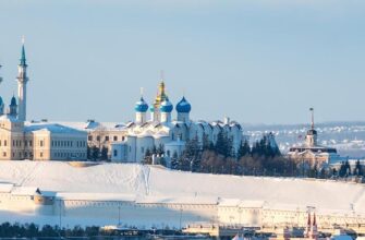 Казань зимой