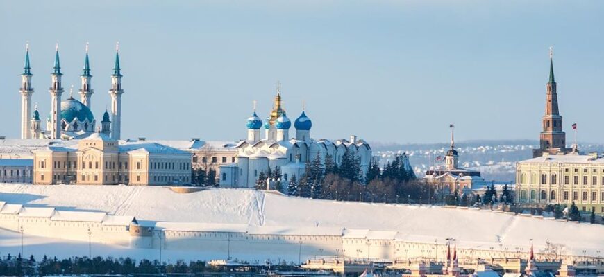 Казань зимой